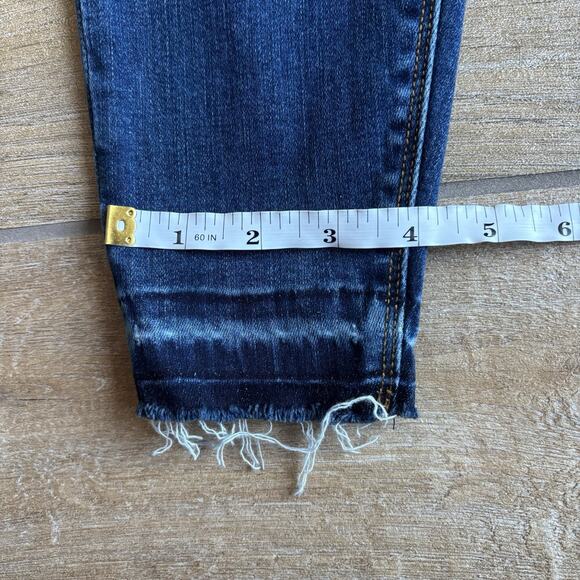 Spanx Jeans Women's Size Small Distressed Pull On Skinny Ankle Denim 20203R - Picture 8 of 16